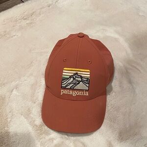 Patagonia Terracotta Cap with Mountain Embroidery